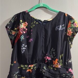 Floral Navy Dress